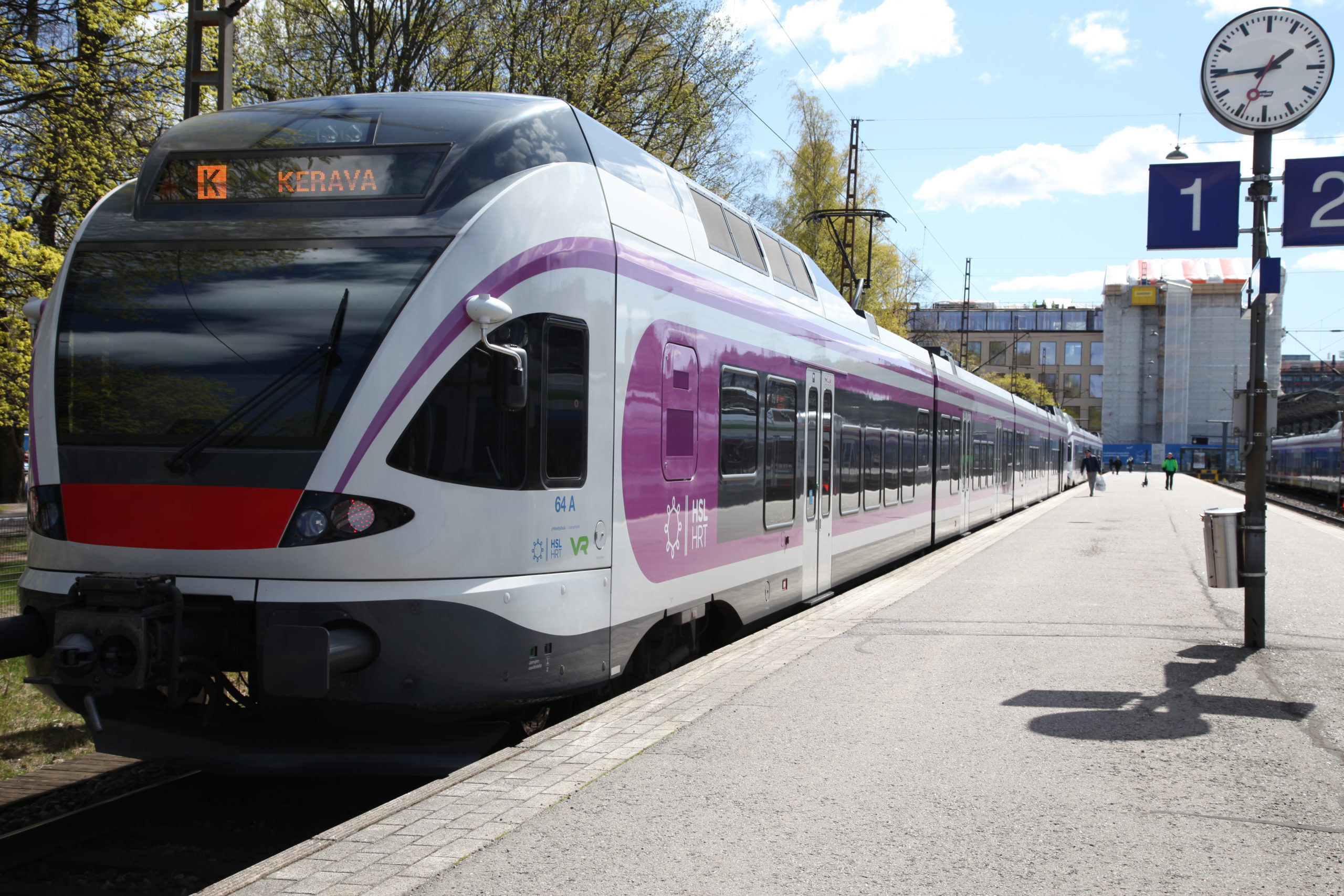 HSL-alueen lähijunaliikenteen alustava varikkoselvitys valmistui